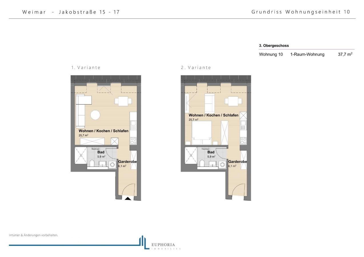 Cityappartements Weimar Bauhaus Екстериор снимка